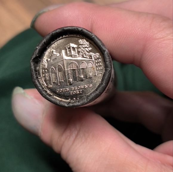 Uncirculated roll of quarters WV Harper's fery - Picture 6 of 7